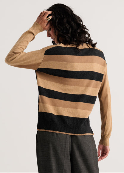 Zaket & Plover Color Theory V-Neck Sweater