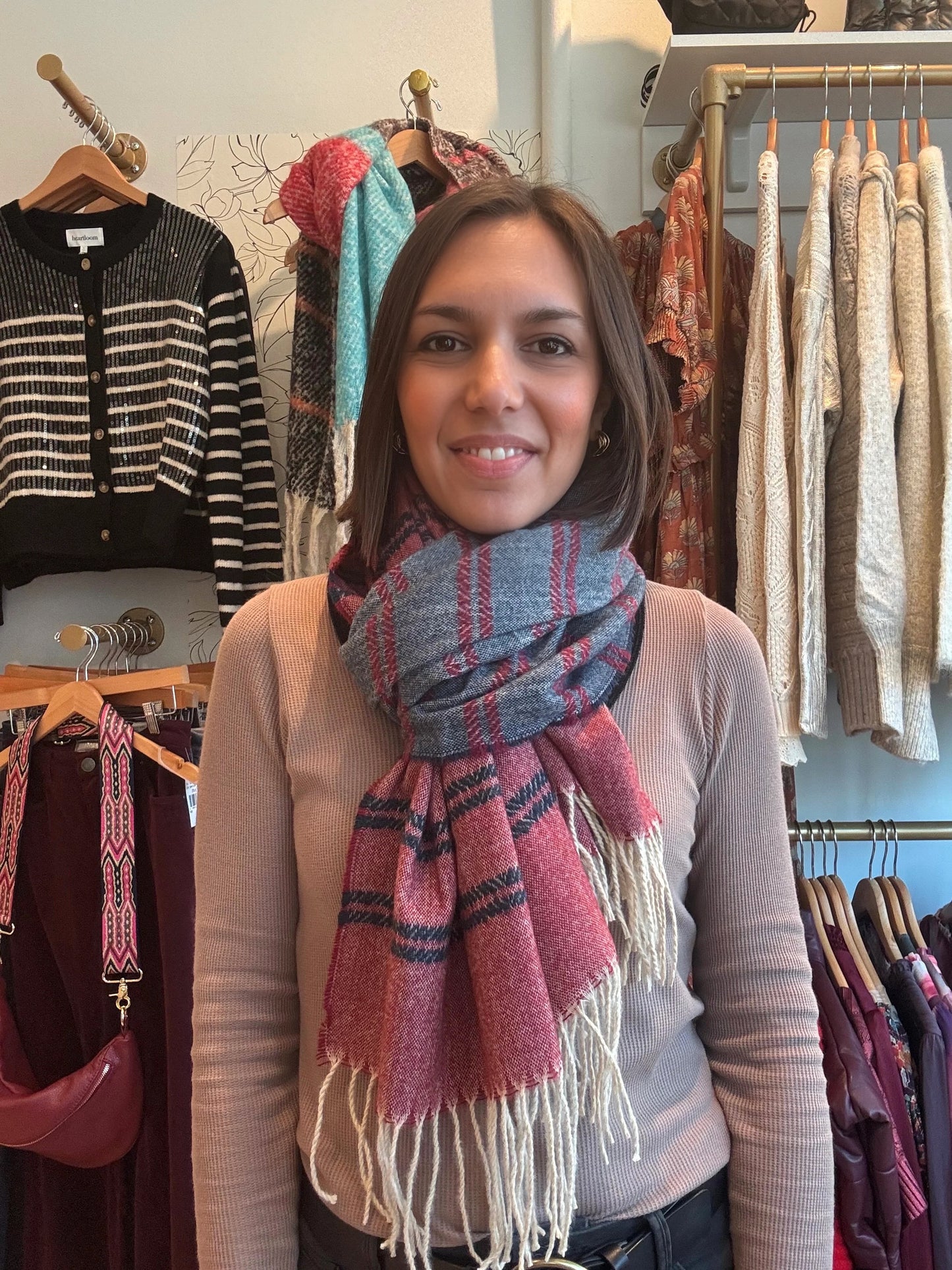 Cozy Stripes Scarf