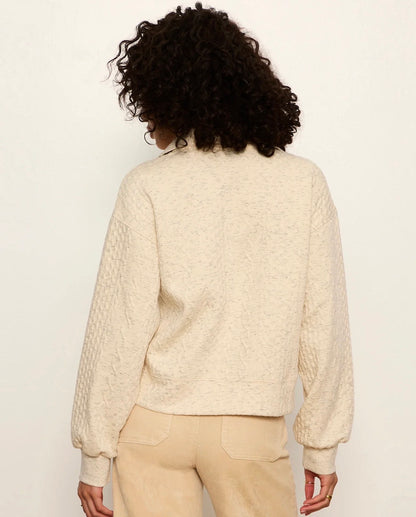 Halley Relaxed Polo Collar Pullover