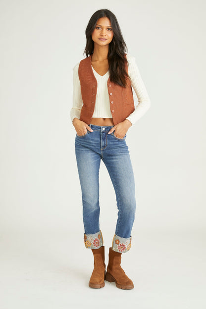 Driftwood Colette Straight Crop