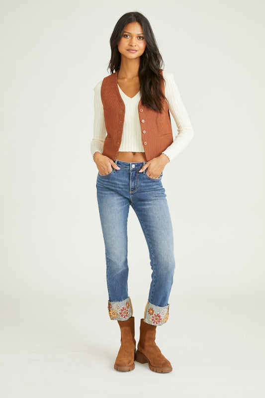 Driftwood Colette Straight Crop