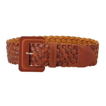 Wide Woven Belt