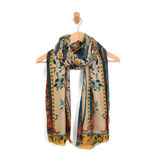 Boho Paisley Scarf
