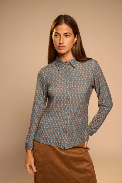 Juliane Green Blouse