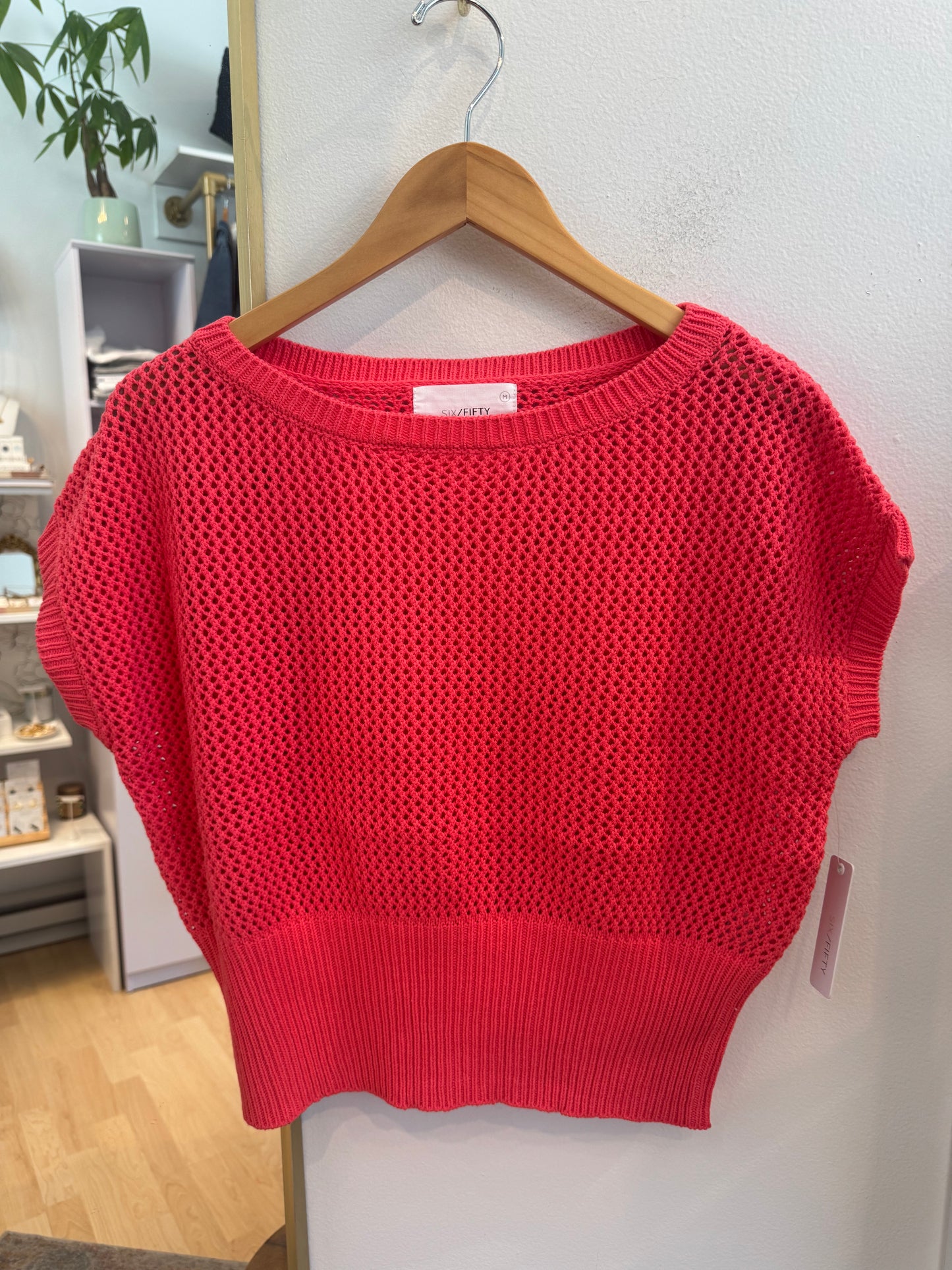 Capri Open Knit Summer Tank