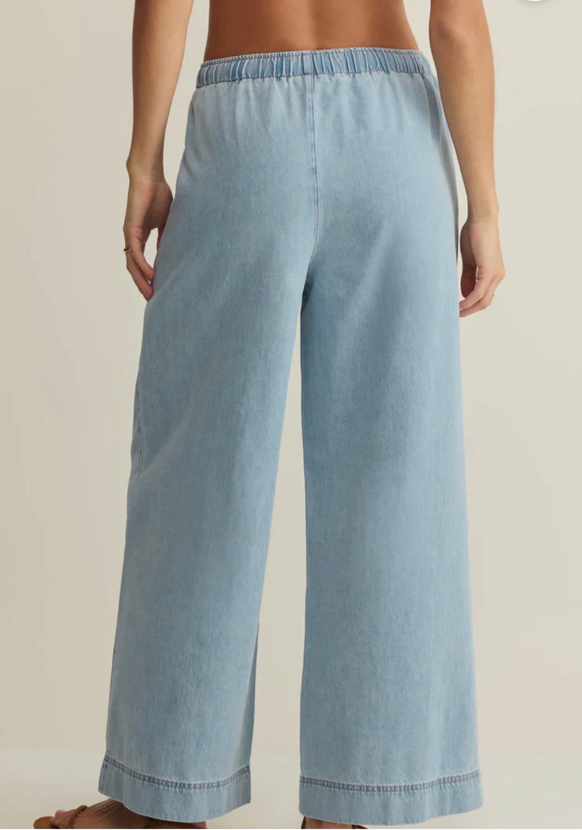 Staycation Denim Utility Pant