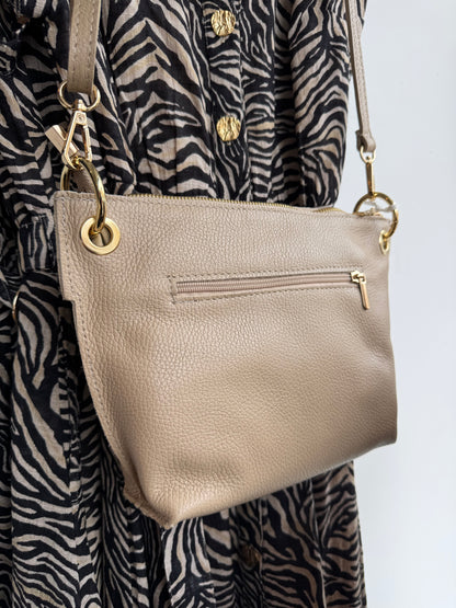 Anytime Classic Leather Crossbody Bag