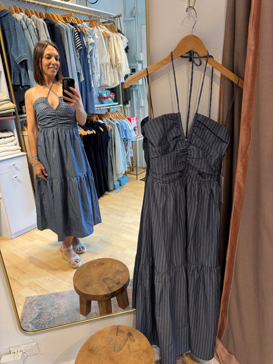 Aeries Halter Dress