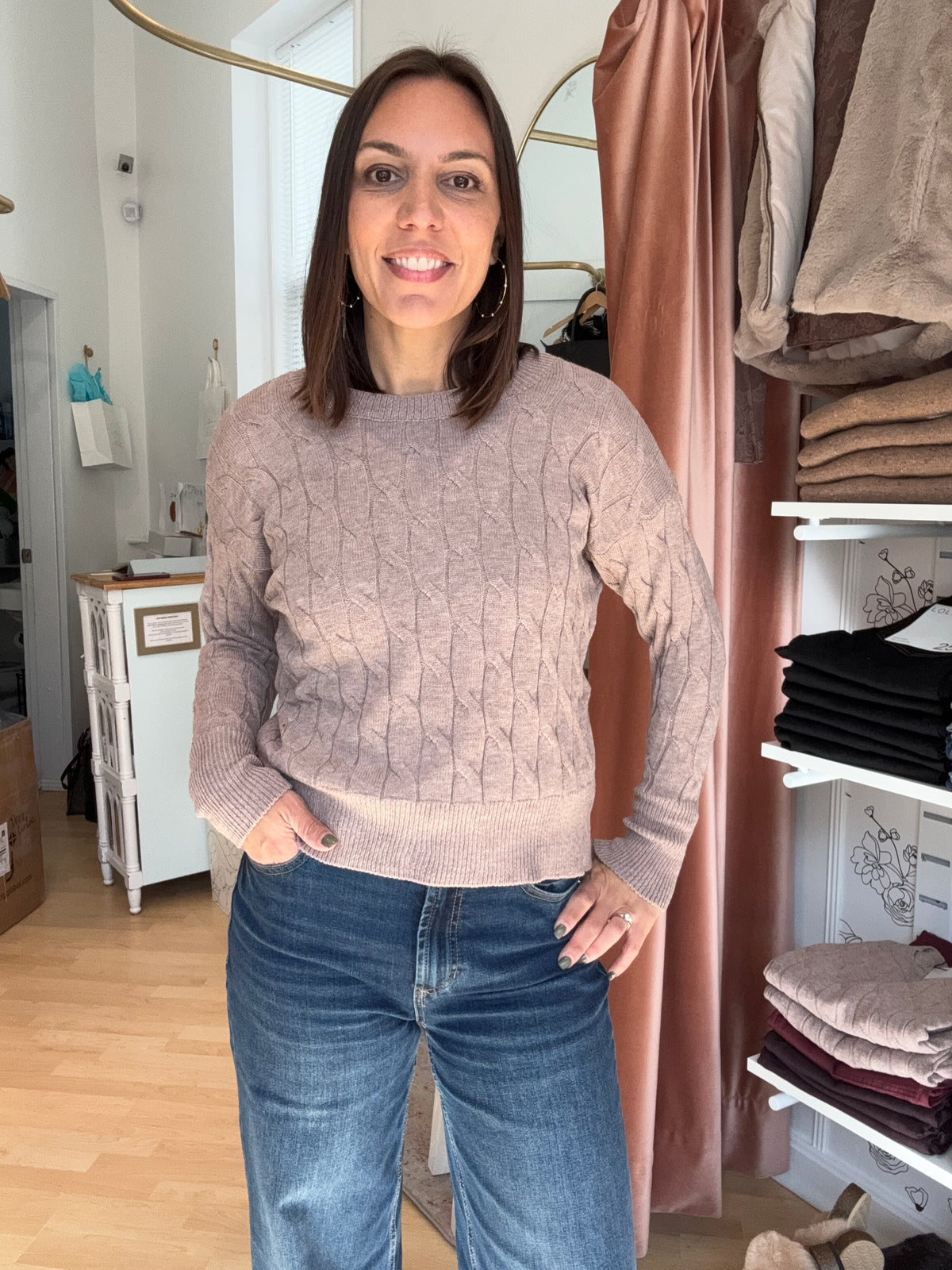 Cable Knit Sweater