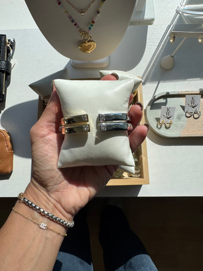 Two Tone Hinge Bangle