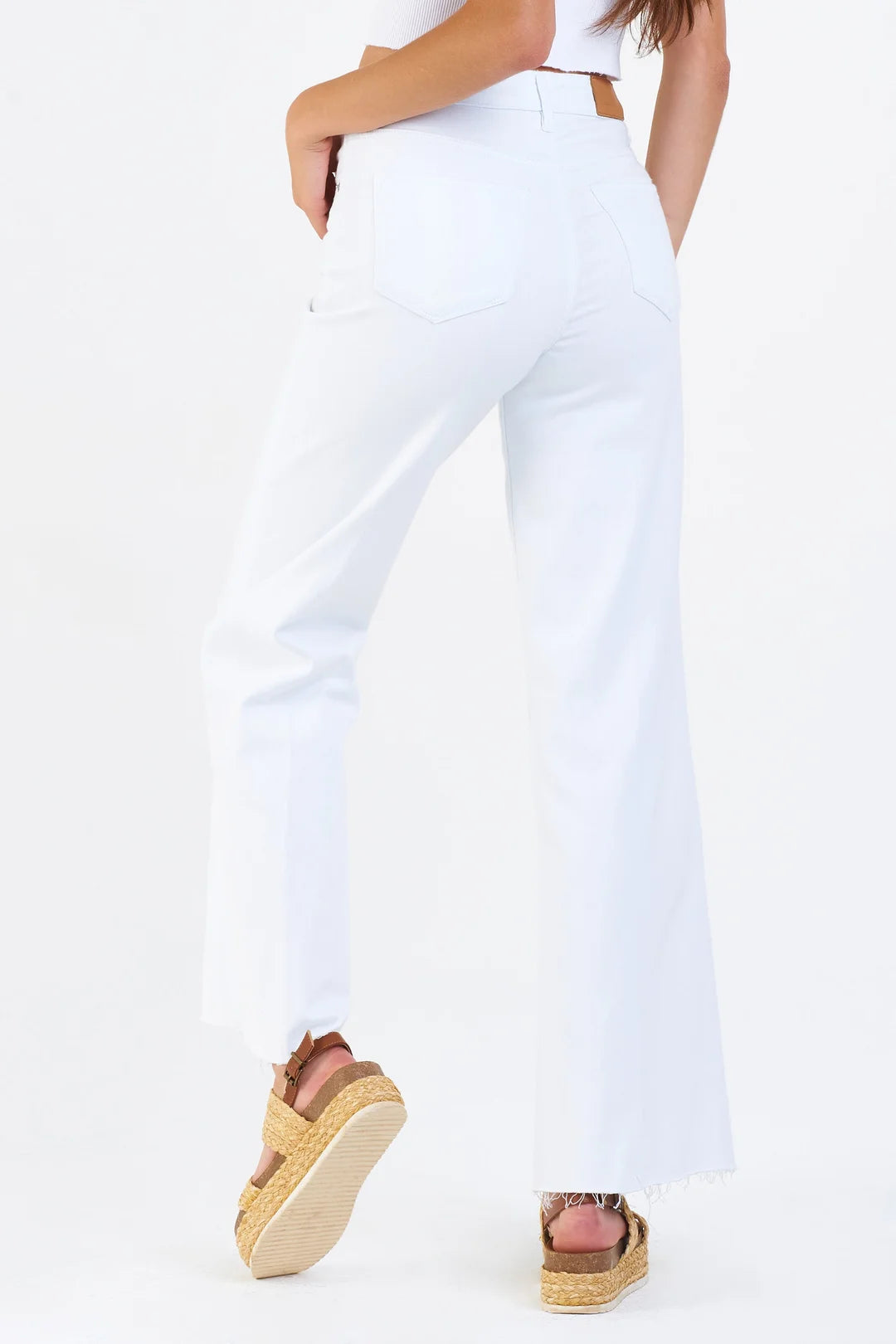 Fiona Wide Leg White