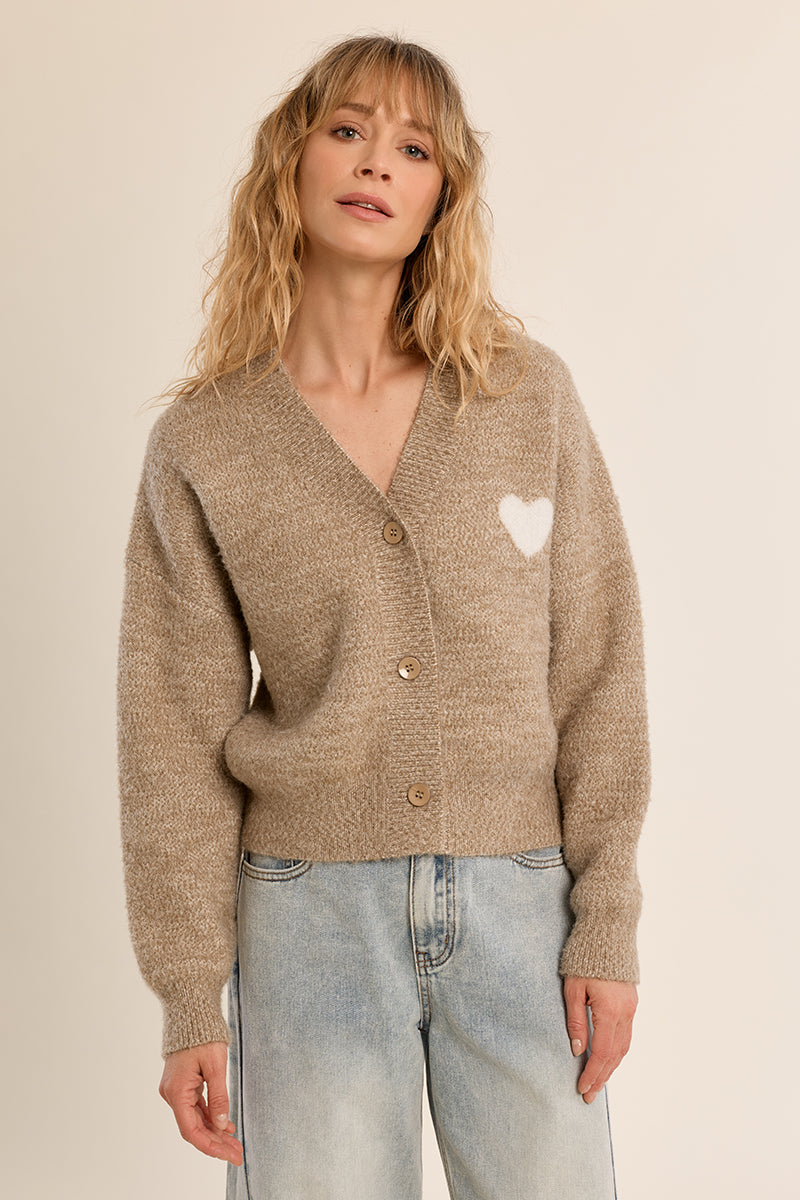 Button Sweater Cardigan
