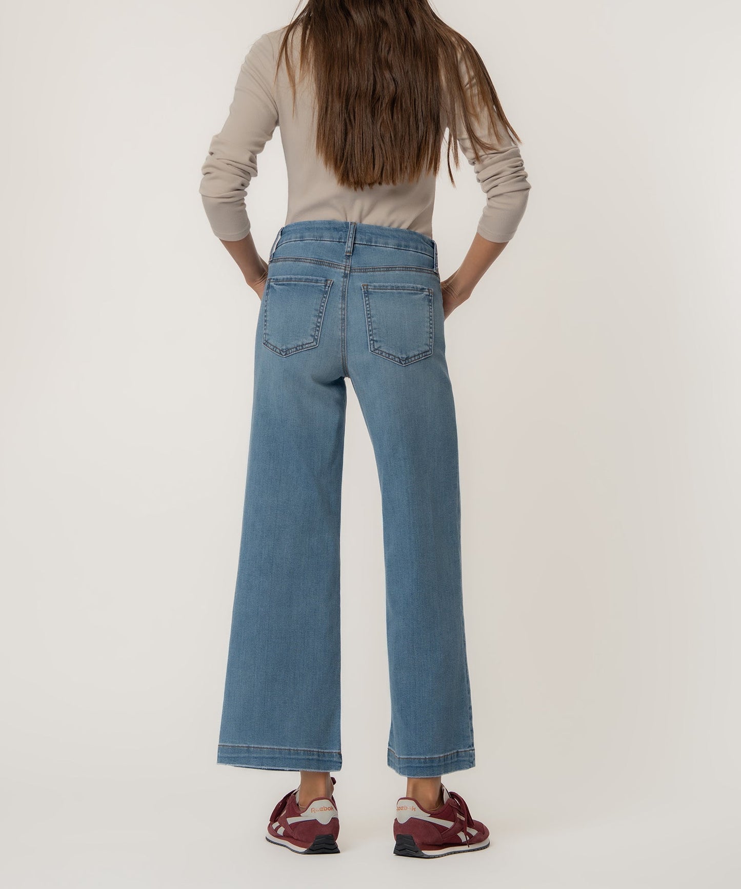 Meg Wide Leg Patch Pockets