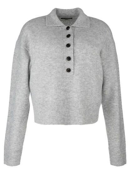 Lilia Button Front Sweater
