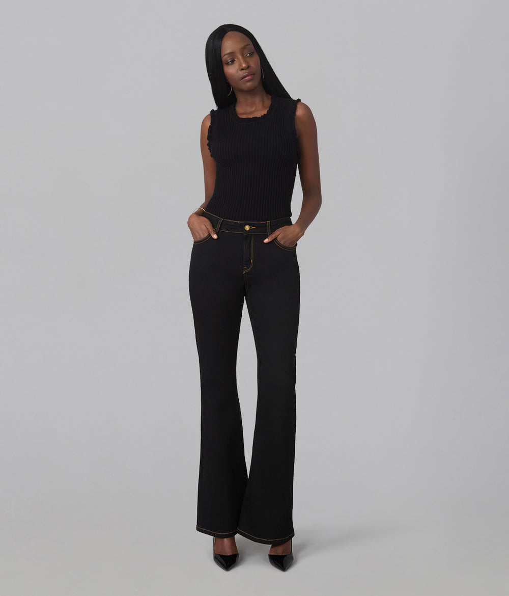Alice High Rise Flare Jeans
