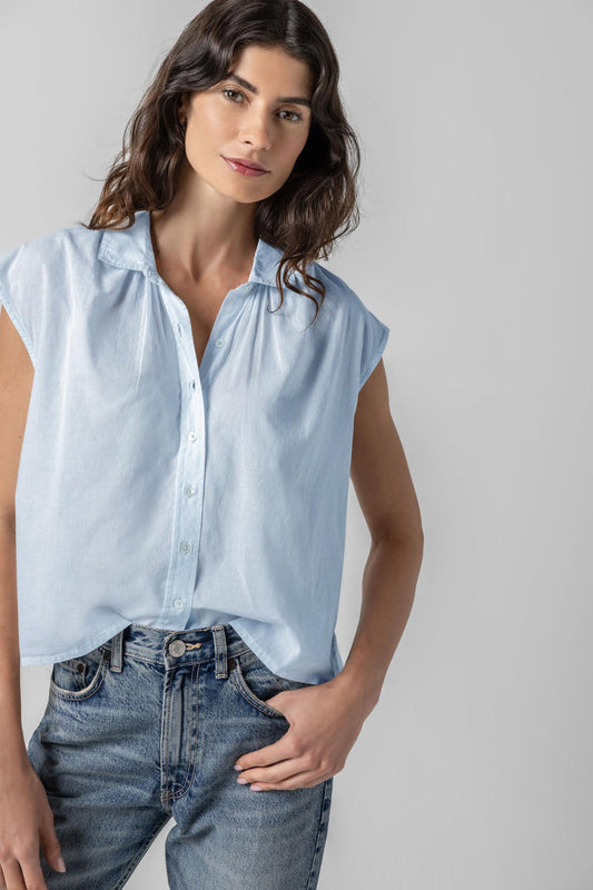 Short Sleeve Button Down