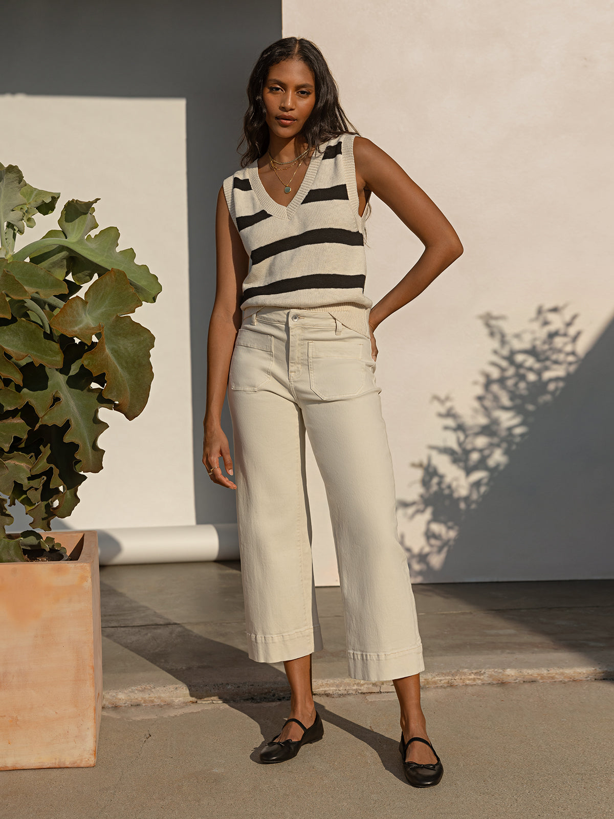 The Marine Cropped Pant