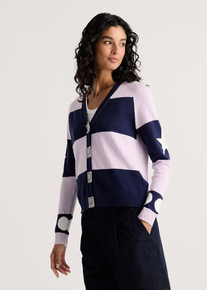 Zaket & Plover Stars + Spots Cardigan