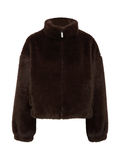 Everest Faux Fur Bomber