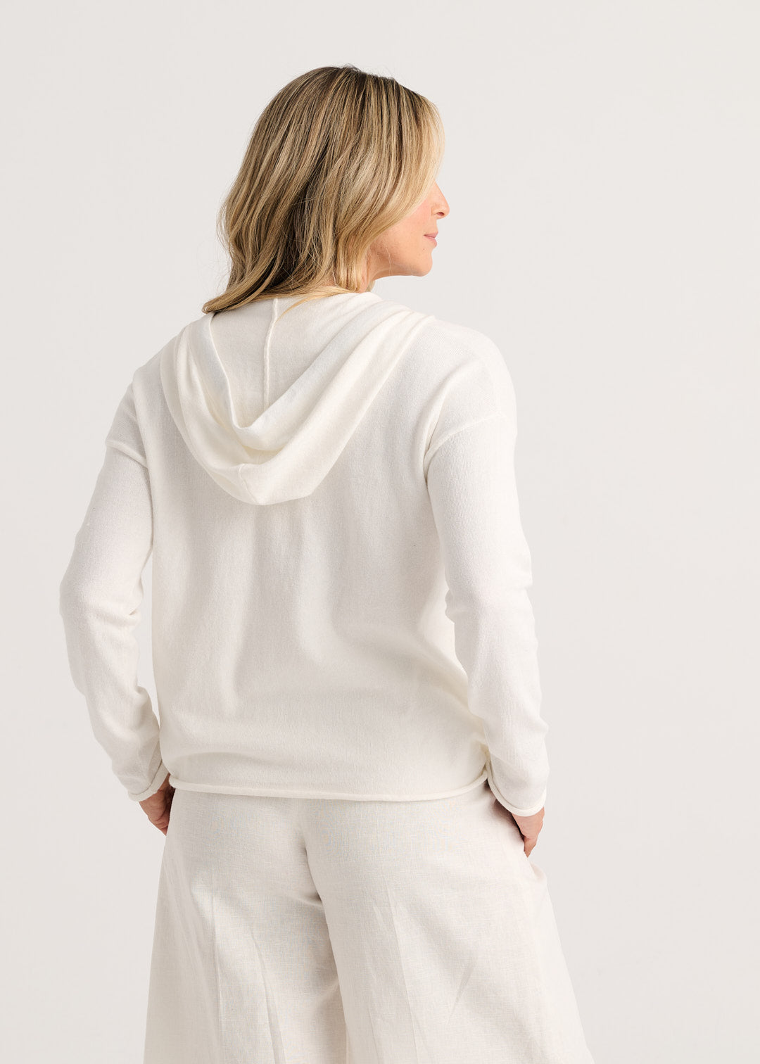 Zaket & Plover Boxy Hooded Zip Up