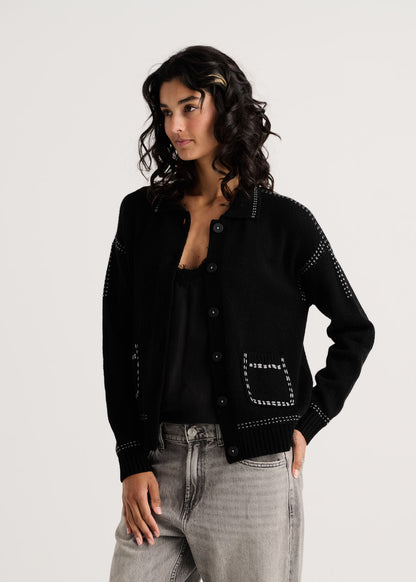 Tailored Sweater Jacket