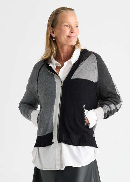 Plaited Zip Hoodie by Zaket & Plover