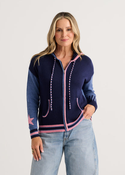 Starlight Zip Up Hoodie by Zaket & Plover