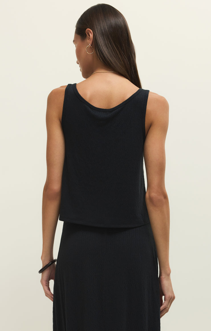 Joanna Textured Cropped Tank Z Supply