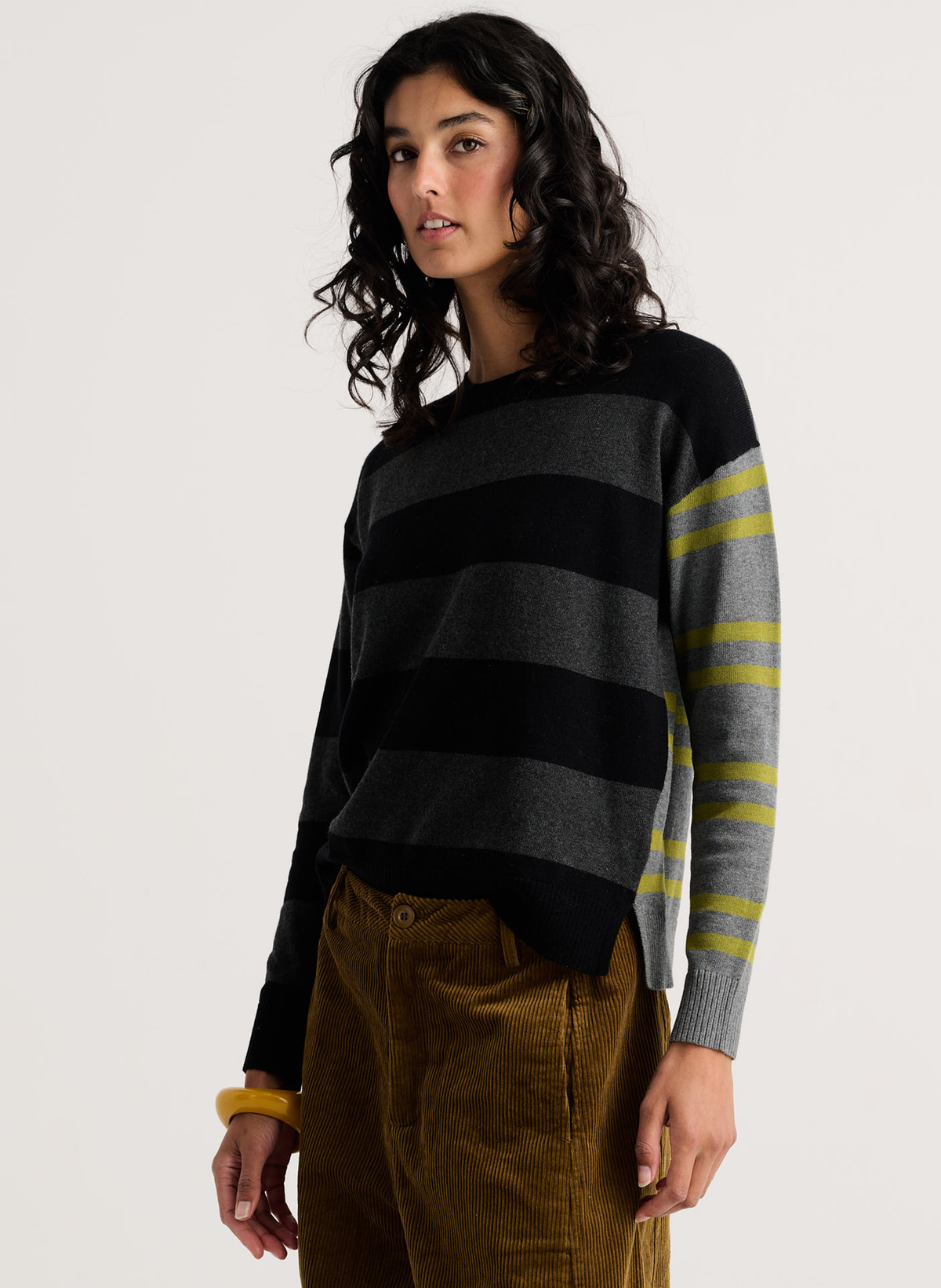 Bold Stripe Sweater by Zaket & Plover