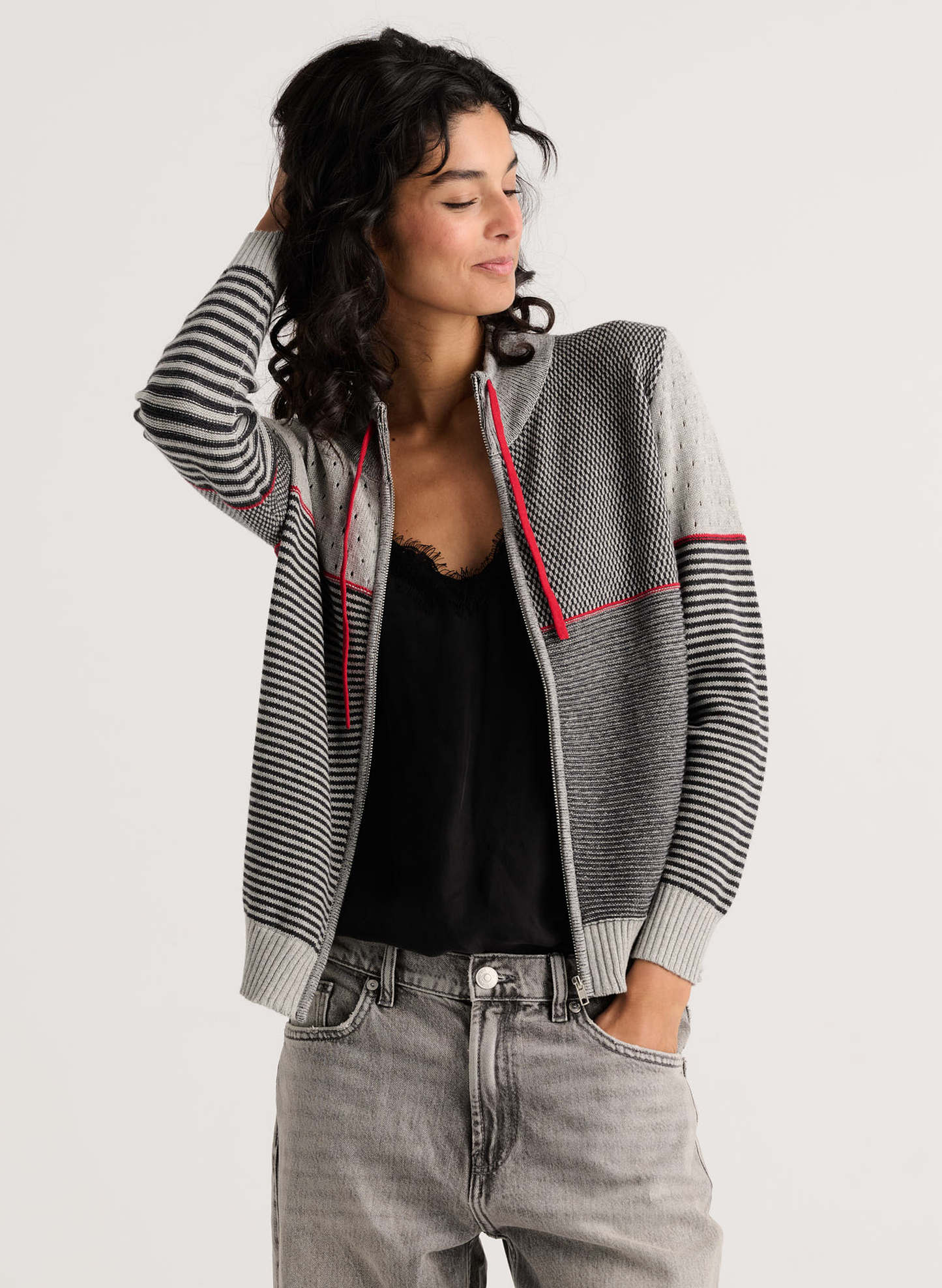 Knit Zip Cardigan by Zaket & Plover