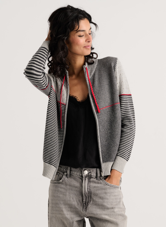 Knit Zip Cardigan by Zaket & Plover