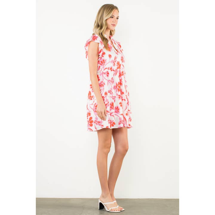 Flutter Sleeve Dress