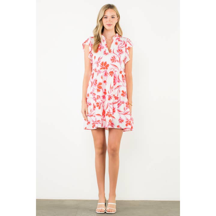 Flutter Sleeve Dress