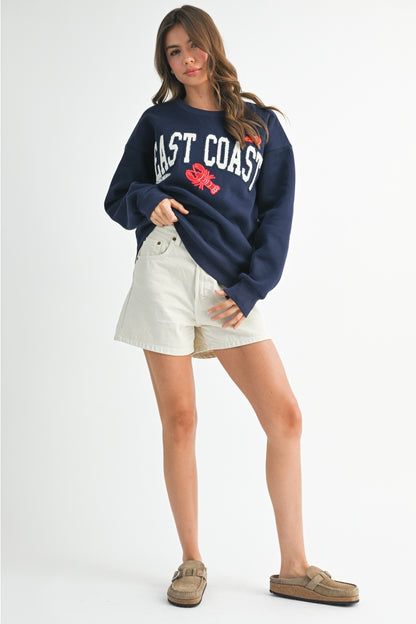 East Coast Modern Vintage Sweatshirt