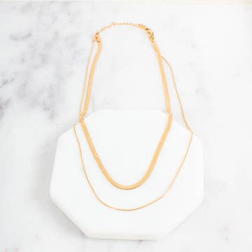 Layered Necklace "Brooke"