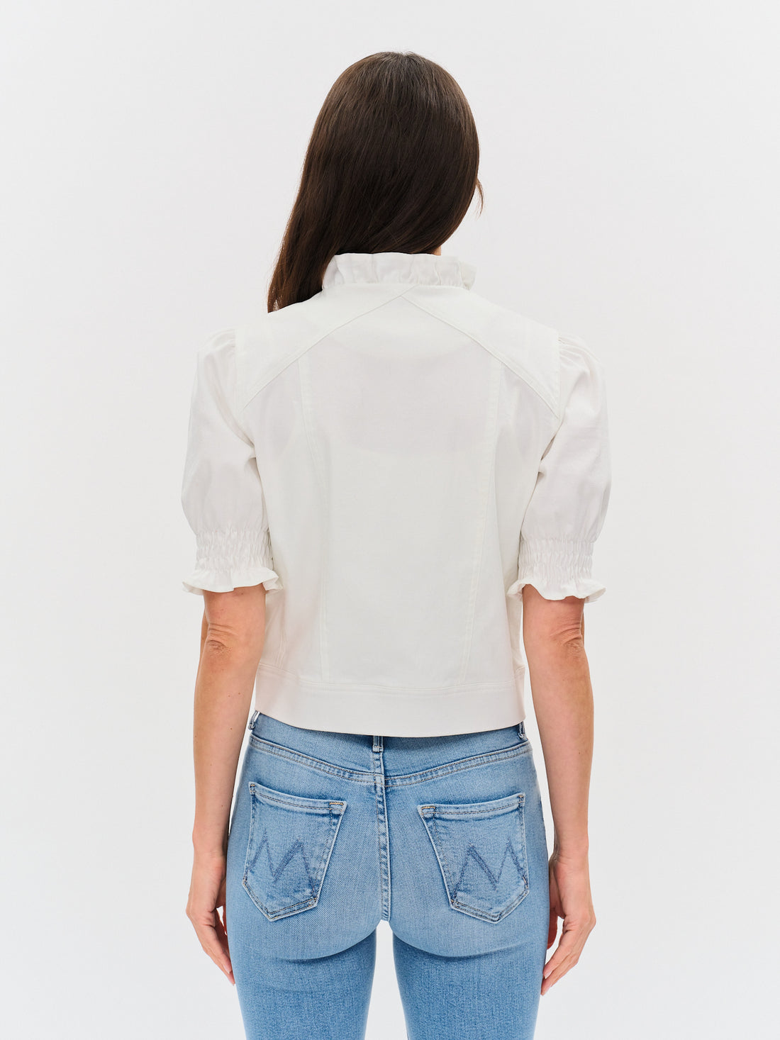 Madison Short Sleeve Ruffle Jacket