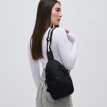 Motivator Quilted Sling Backpack