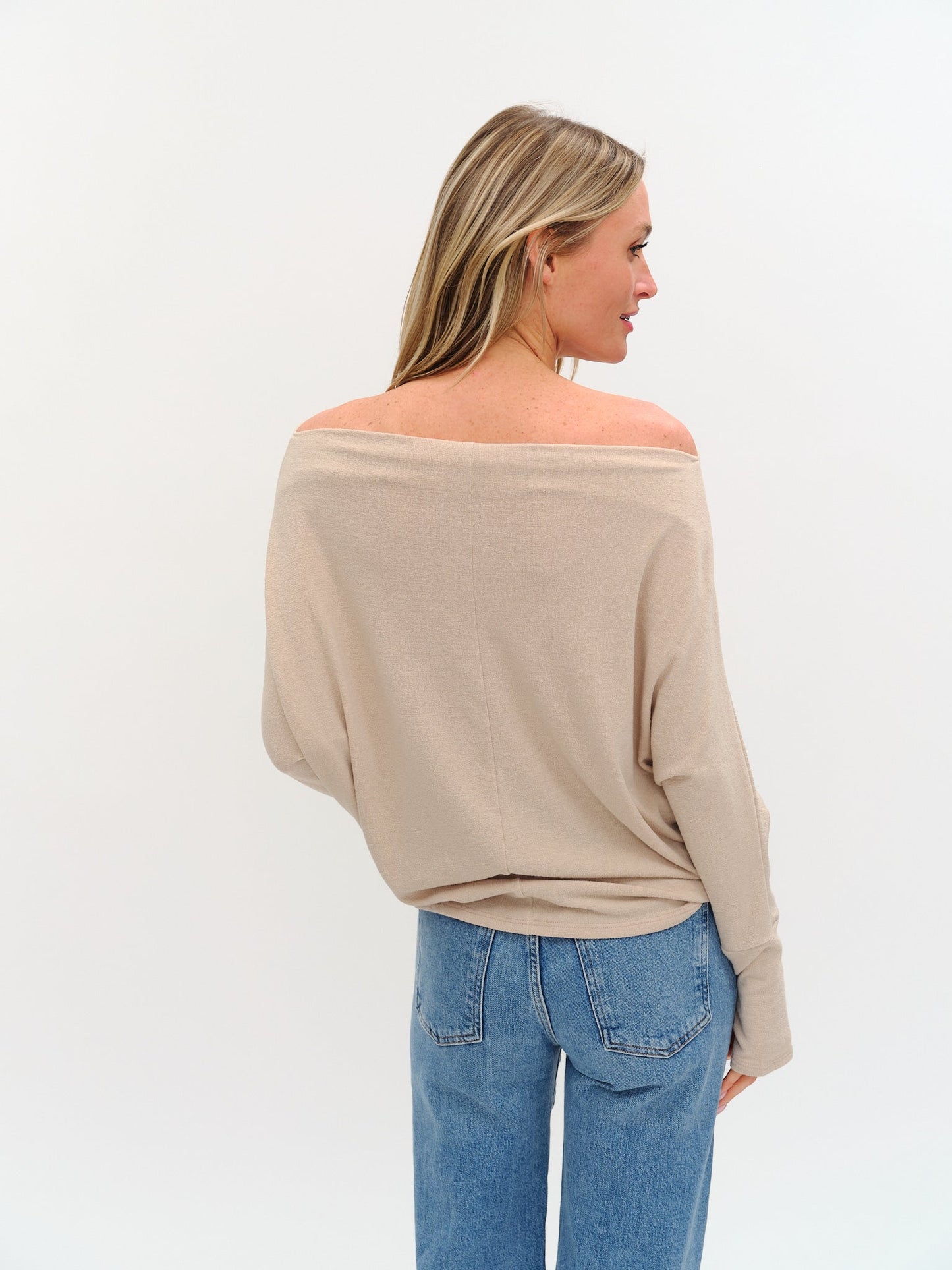 Taupe Anywhere Top